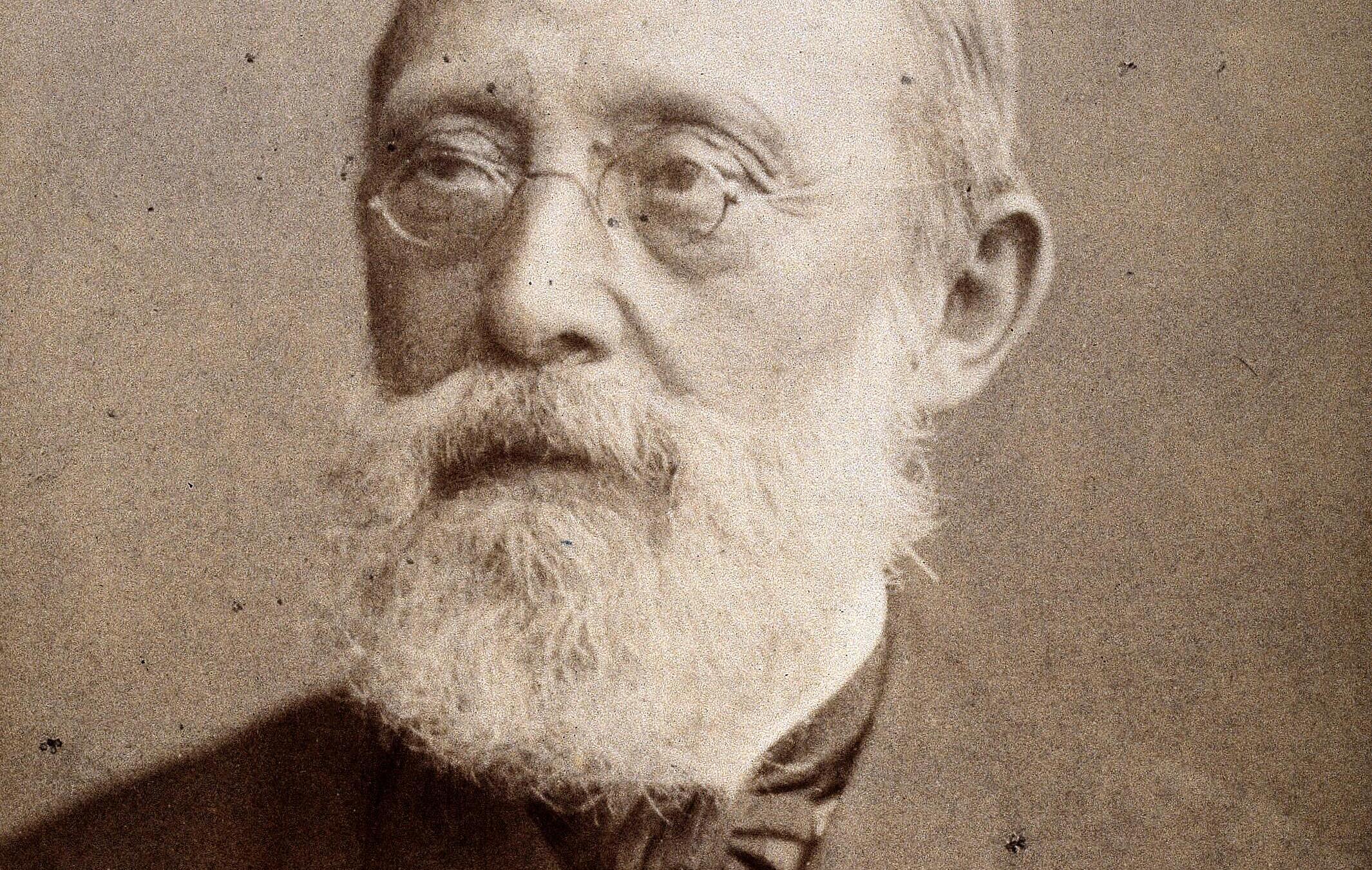 historisches Portrait von Rudolf Virchow