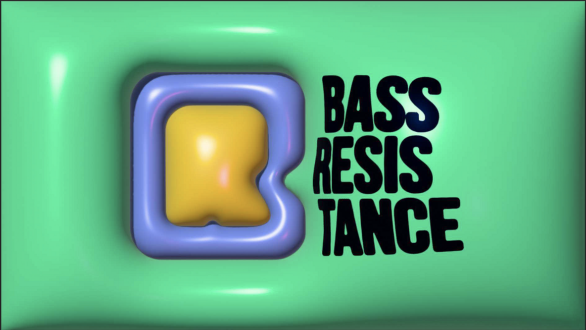 Das Logo des Kollektiv Bass resistance.