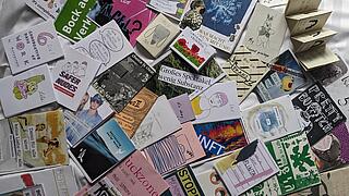 Foto von vielen Zines