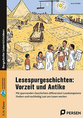 Cover des Buchs Lesepurgeschichten Vorzeit und Antike