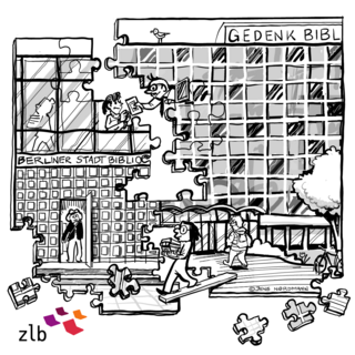 Illustration der BStB und AGB die als Puzzle zusammenwachsen