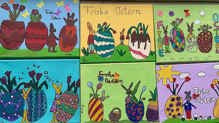bunte Osterbilder