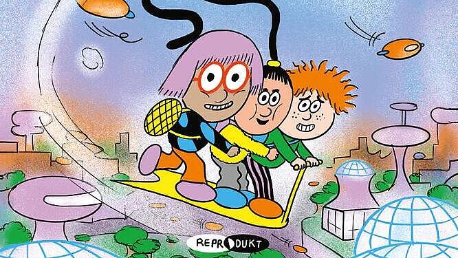 Cover von "Die Drei aus der Zukunft"