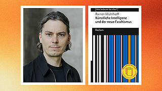 Collage Buchcover und Foto von Rainer Mühlhoff