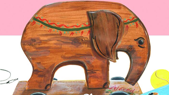 Buchcover "Alfred Elefant"