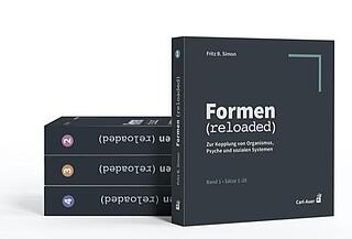Cover des Buchs: Formen (reloaded) Zur Kopplung von Organismus, Psyche und sozialen Systemen, 4 Bände im Schuber Autor: Fritz B. Simon