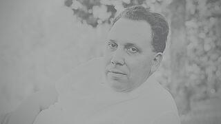 Porträt von Johannes Bobrowski in schwarzweiß