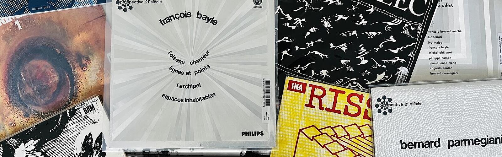 Schallplatten aus dem Archiv der ZLB