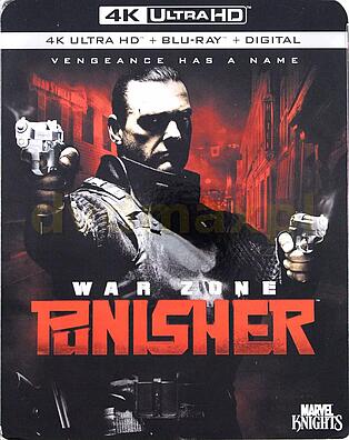Cover der Blu-ray-Disc Punisher War Zone