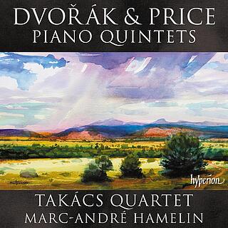 Cover der CD "Dvořák & Price: Piano Quintets"