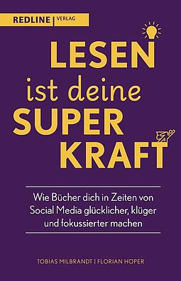 Cover des Buchs: Lesen ist deine Superkraft