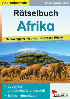 Cover des Buchs: Rätselbuch Afrika