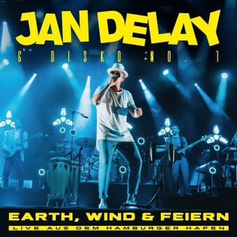 Cover der CD Jan Delay: Earth, Wind & Feiern - Live aus dem Hamburger Hafen