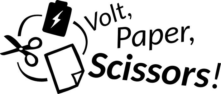Logo Volt, Paper, Scissors!